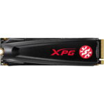 ADATA XPG GAMMIX S5 256GB PCIe Gen3x4 M.2 2280 Solid State Drive AGAMMIXS5-256GT-C