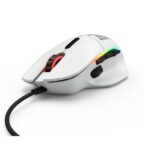 Glorious Model I White 9 Buttons 1 x Wheel USB-A 2.0 Wired 19000 dpi Gaming Mouse