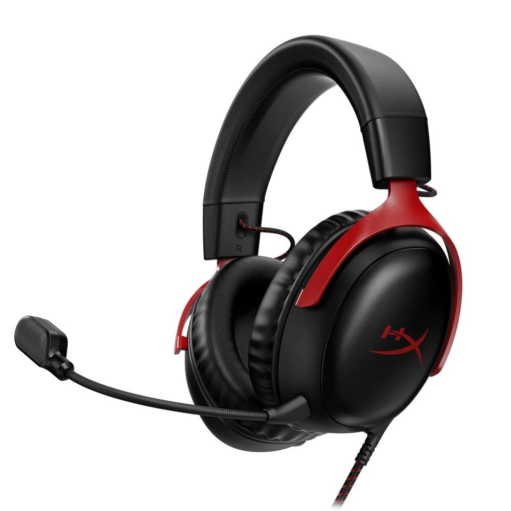 1-1499.jpg HyperX Cloud III Wired Gaming Headset (Black/Red) - Image 1