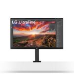 LG 27UN880-B Ultrafine Monitor 27” UHD (3840 x 2160) IPS Display, sRGB 99% Color Gamut, VESA DisplayHDR 400, USB Type-C, Ergo Stand - Black