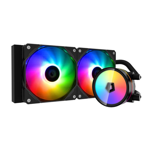 1-1664.jpg ID-Cooling ZoomFlow 240XT V2 ARGB AIO Liquid CPU Cooler - Black - Image 1