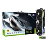 ZOTAC GAMING GeForce RTX 4090 AMP Extreme AIRO AIR Optimzed Design 24GB 4th Generation Tensor Cores: Up to 2X AI performance Graphics Card