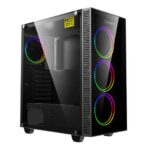 GameMax Draco XD With Dual RING ARGB Fan Mid Tower Gaming Case