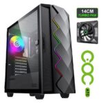 GameMax Diamond COC E-ATX Gaming Case - Black