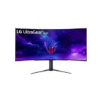 LG 45'' UltraGear™ 45GR95QE-B OLED Curved WQHD with 240Hz Refresh Rate 0.03ms Response Time Gaming Monitor