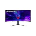 LG 45'' UltraGear™ 45GR95QE-B OLED Curved WQHD with 240Hz Refresh Rate 0.03ms Response Time Gaming Monitor