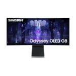 Samsung Odyssey G8 34" LS34BG850 OLED 3440x1440 Resolution 0.1ms 175Hz Smart Gaming Monitor