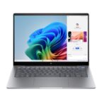 HP OmniBook X 14-FE0013DX Laptop Snapdragon X Elite, 16GB LPDDR5, 1TB SSD 14″ 2.2K IPS Touch, Windows 11