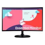 Samsung LS24C360EAMXUE 24" Essential Curved FullHD 1080p 1920x1080, HDMI, VGA Monitor