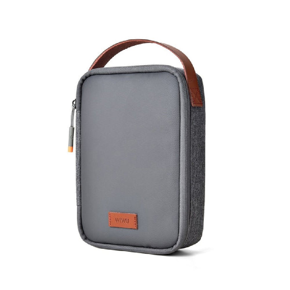1-2066.jpg WiWU Minimalis Travel Pouch - Gray - Image 1