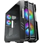 Cooler Master HAF 700 E-ATX High Airflow PC Case, Mesh Front Panel, Dual 200mm Sickleflow Customizable ARG Fans, 1 x USB 3.2 Gen2 Type C, 4 x USB 3.2 Gen1 (3.0) – Black