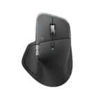 Logitech MX Master 4 Ergonomic Wireless Mouse with Advanced Performance Haptic Feedback Ultra-Fast Scrolling USB-C Charging Bluetooth Windows MacOS - Graphite