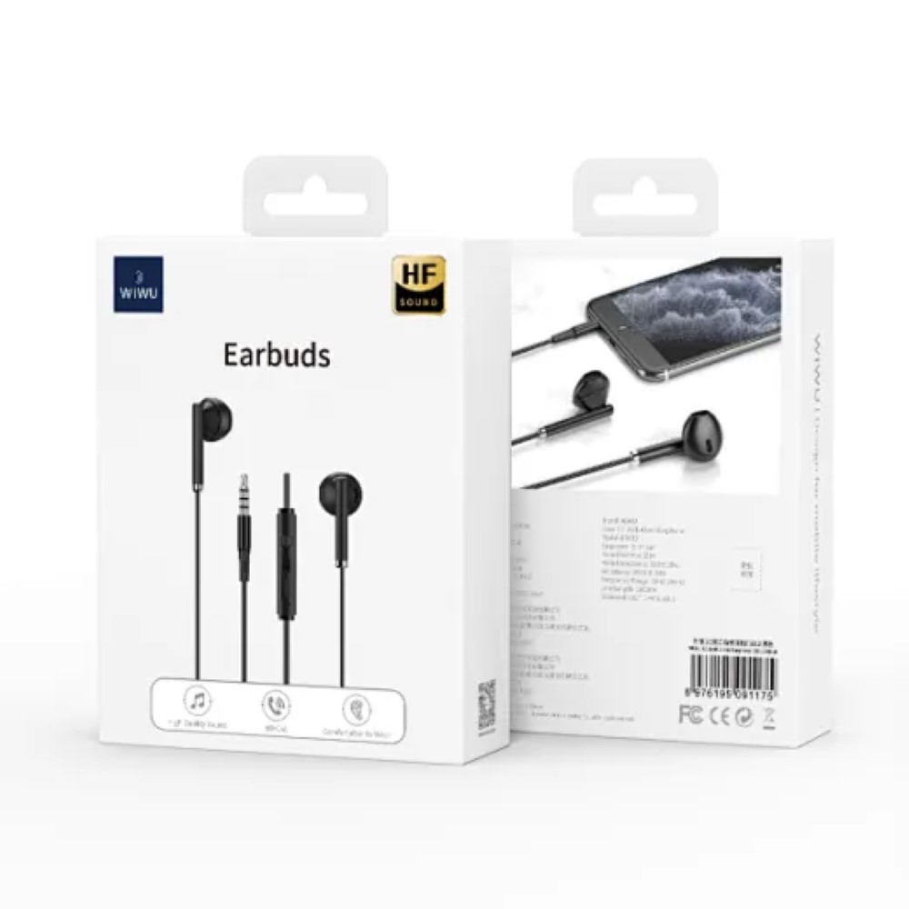 1-2365.jpg WiWU EB-312 Wired Earphones - Image 1