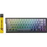 ATTACK SHARK X68 HE Rapid Trigger Keyboard Magnetic Switch - Moonlight