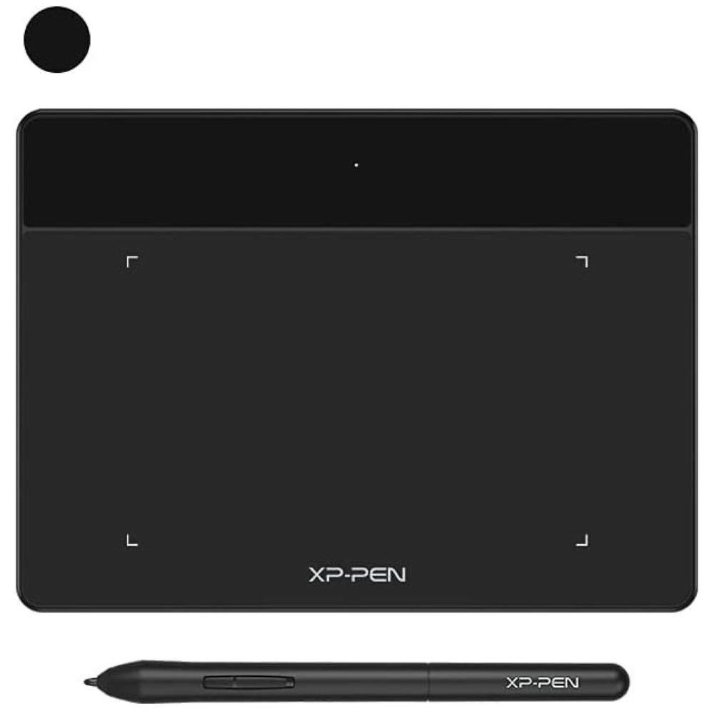 1-2551.jpg XP-PEN Deco Fun XS Good Starter Digital Drawing Tablet - Black - Image 1