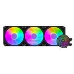 Darkflash Radiant DC-360 ARGB 360MM Liquid CPU Cooler - Black