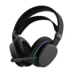 AULA G7 Wireless Gaming Headset, Dual BT 5.3 - 2.4GHz, 7.1 Surround Sound, 80+ Hour Battery, RGB, Noise-Canceling Mic Black