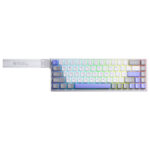 AULA WIN68HE Yougchun Magnetic Switch  RT, Extreme Response, Gaming Keyboard Gray White Blue