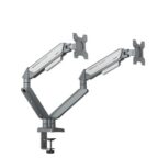 Anda Seat Stealth II Duo A6D-2S Ergonomic Monitor Arm White AD-W-A6D-2S-BW