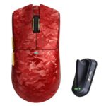 ATTACK SHARK X11 ULTRA Carbon Fiber Wireless 8K PAW3950MAX Gaming Mouse - Red