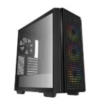 DeepCool CG540 Mid Tower PC Casing 3x ARGB + 1x Non RGB 120mm Fans Pre-Installed