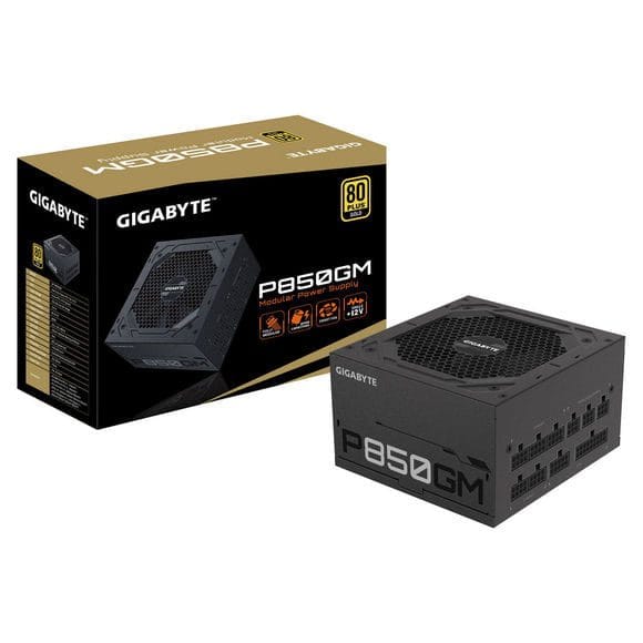 1-3244.jpg Gigabyte P850GM 850W 80+ Gold Fully Modular Power Supply - Image 1