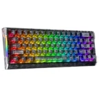 ATTACK SHARK R68 HE Carbon Fiber Rapid Trigger Keyboard Magnetic Switch Ink Shade