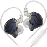 KZ ZSN Pro 2 HiFi IEM Earbud, Dynamic Driver and Balanced Armature Hybrid in-Ear Headphone, Heavy Bass Music Wired Earphone