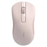 Rapoo B20 Silent Wireless Optical Mouse 2.4 GHz Wireless Connection 1200 DPI Sensor Silent Click - Pink