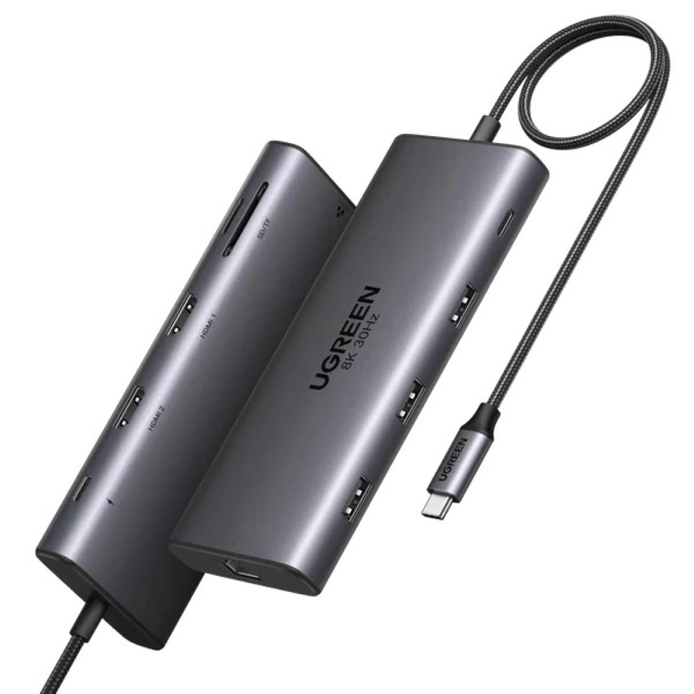 1-3793.jpg UGREEN 15534 Revodok Pro 210 10 in 1 USB C Hub - Image 1