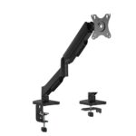 MXG EMA-12 Economical Mechanical Spring Monitor Arm - Black
