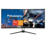 EASE PG34RWI 34Inch Ultra-Wide 21:9 Curved IPS Gaming Monitor
