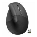 Logitech Lift Vertical Ergonomic Wireless Mouse Graphite 910-006479