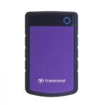 Transcend StoreJet 25H3P 1TB USB 3.0 Portable Hard Drive - Purple