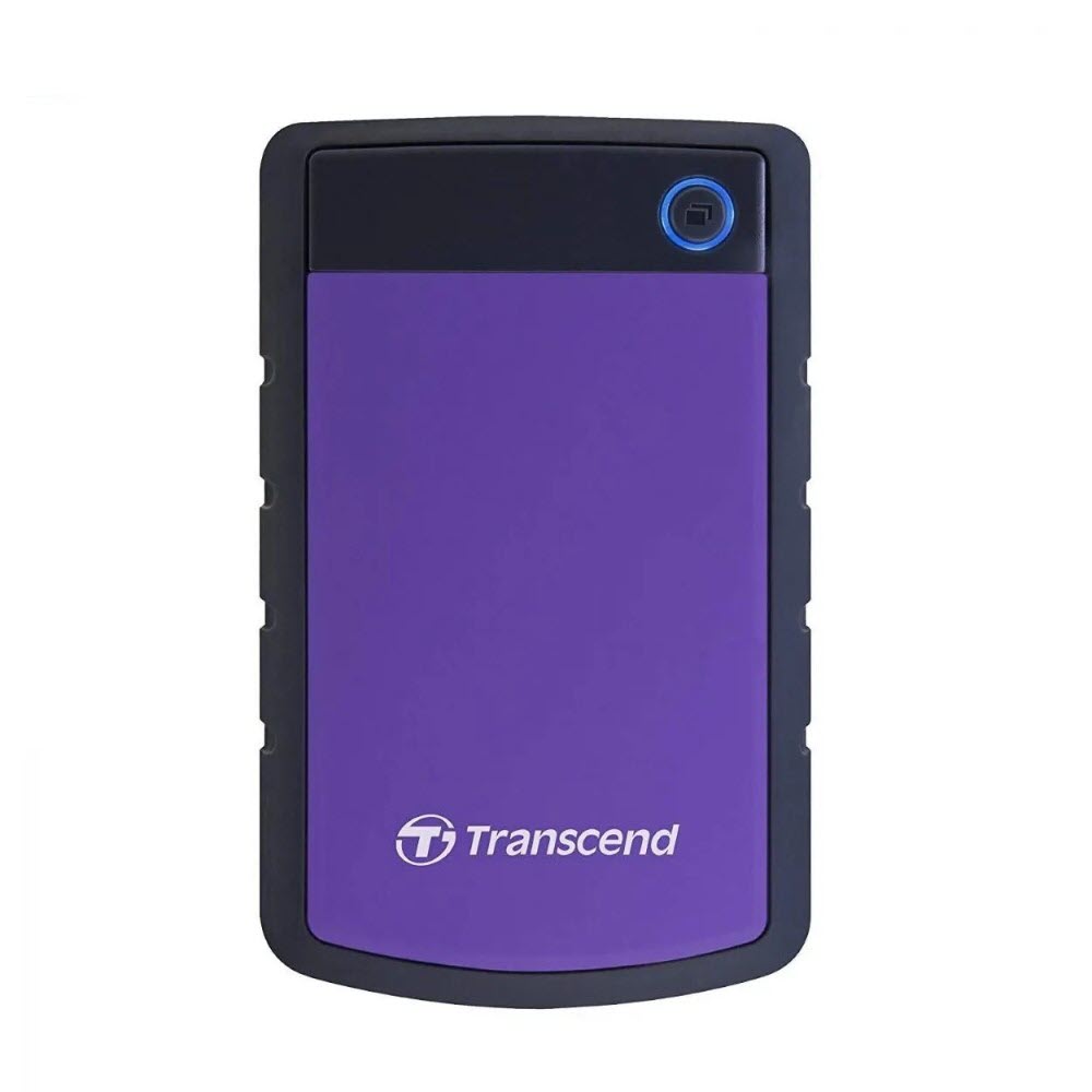 1-4019.jpg Transcend StoreJet 25H3P 1TB USB 3.0 Portable Hard Drive - Purple - Image 1