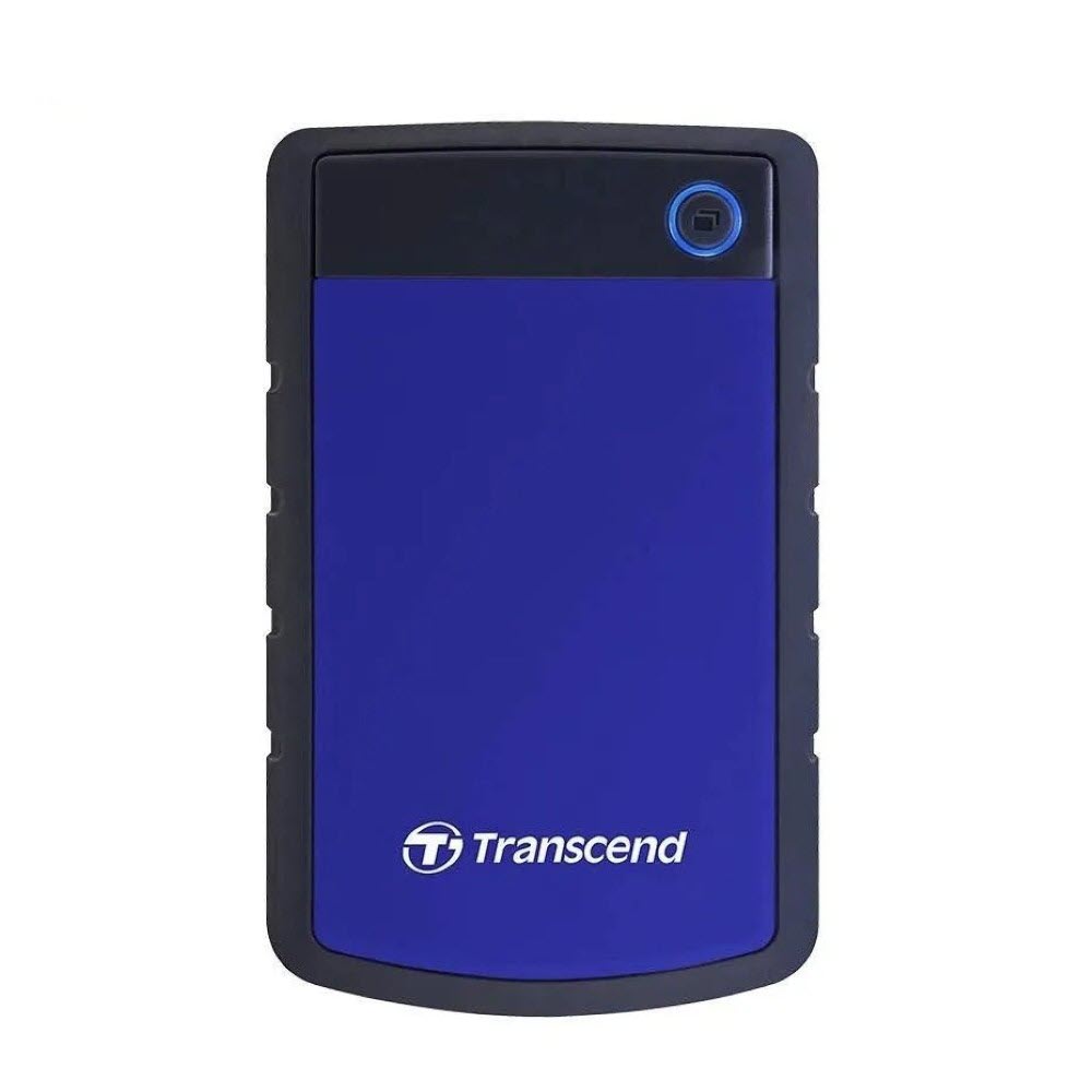 1-4020.jpg Transcend StoreJet 25H3B 2TB USB 3.0 Portable Hard Drive - Navy Blue - Image 1