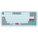 Skyloong GK84 Coral Sea Tri-mode Wireless RGB Mechanical Keyboard – Red Switches