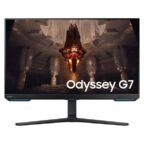 Samsung Odyssey G7 28" G70B LS28BG702 UHD 4K IPS 144 Hz 1ms with G-Sync Gaming Monitor Built-in Speakers Gaming Monitor Used