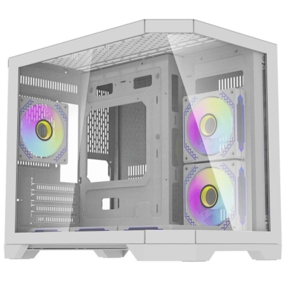 1-4363.jpg DarkFlash FT418 Small Gaming Case – White - Image 1