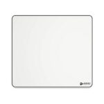 Glorious XL Heavy Gaming Mouse Mat/Pad - 5mm Thick, Stitched Edges, White Cloth Mousepad | 16"x18" (GW-HXL)
