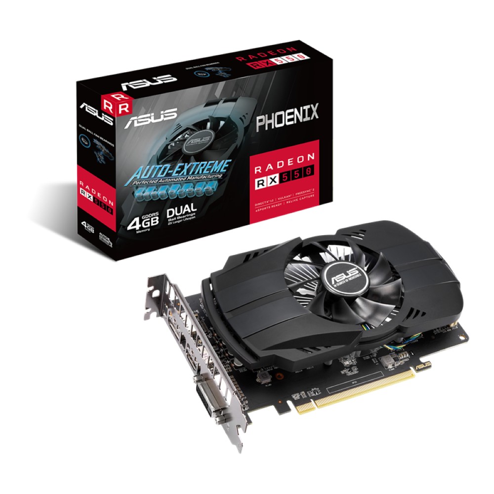 1-4557.jpg Asus AMD VGA PH-RX550-4G-EVO Graphic Card - Image 1