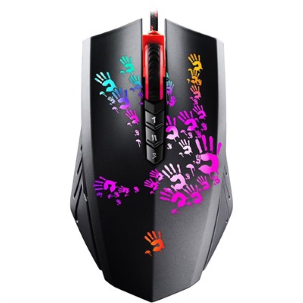 1-4574.jpg Bloody A60 Light Strike Neon Gaming Mouse - Image 1