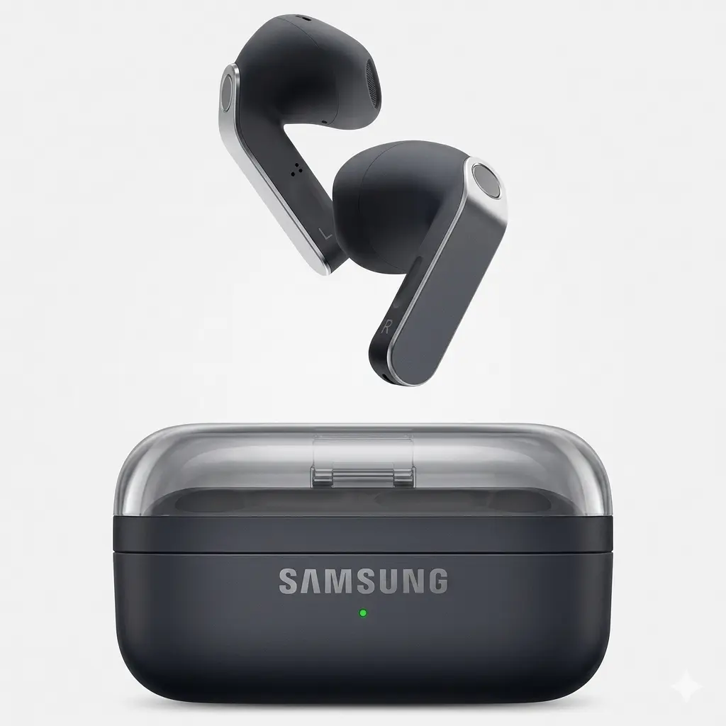 1-462.webp Samsung Galaxy Buds 4 R540 - Black - Image 1