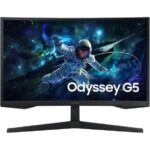 Samsung Odyssey G5 32inch LS32CG552EMXUE G55C 1MS-165Hz QHD VA Panel Curved Gaming Monitor