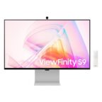 Samsung S9 27" LS27C902PAMXUE ViewFinity 5K IPS with Matte Display, Ergonomic Stand and SlimFit Camera Smart Monitor