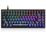 Skyloong SK84S Black (Red Switches) Mechanical Wireless Bluetooth Keyboard