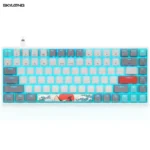 Skyloong GK68 Coral Sea Tri-mode Wireless RGB Mechanical Keyboard – Red Switches