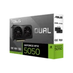 ASUS Dual GeForce RTX™ 5050 8GB GDDR6 OC Edition
