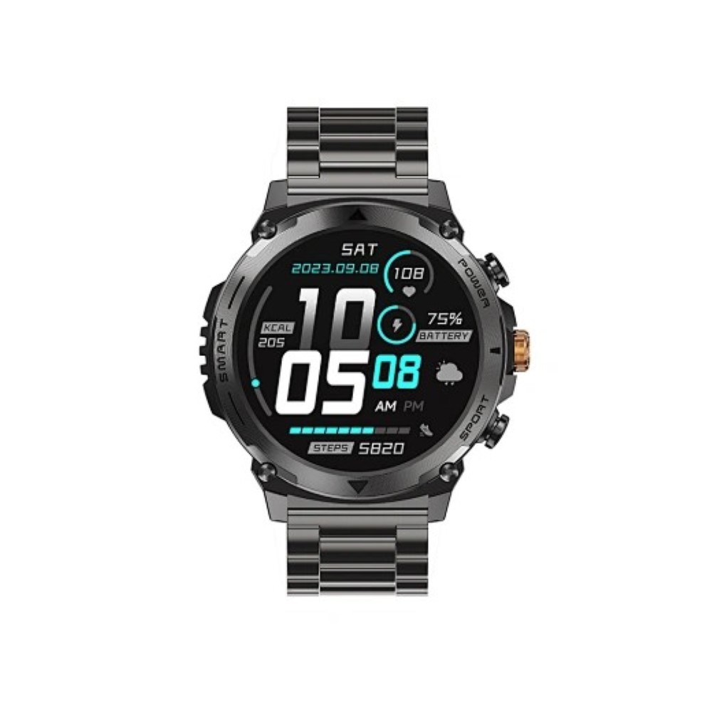 1-751.jpg WiWU SW03 Waterproof IPX68 Smart Watch - Black - Image 1
