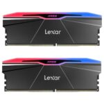 Lexar ARES Gen2 RGB DDR5 32GB Kit (2 x 16GB) 7600MHz Desktop Memory 288-Pin UDIMM CL36-46-46-96/1.4V DRAM Empowered by SK hynix